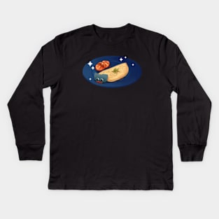 Huggy-Omlette Kids Long Sleeve T-Shirt